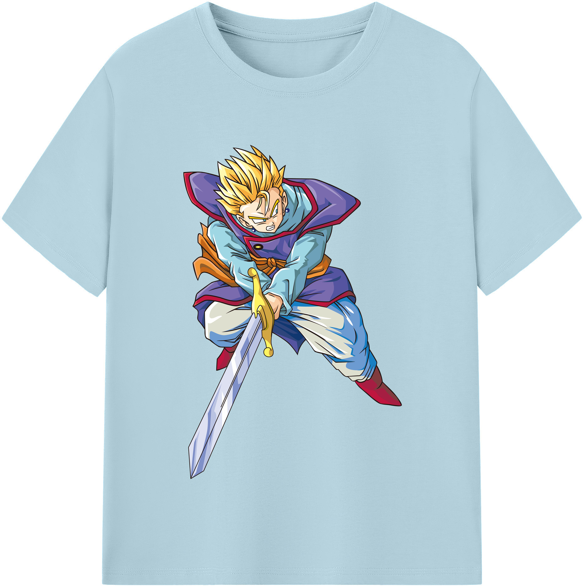 （画像用） ドラゴンボール DRAGON BALL 綿100％半袖Tシャツ（フロントプリント）